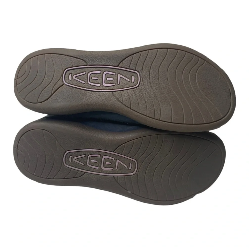 Keen Girls Blue Suede Ankle Boots